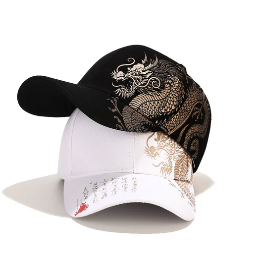 Year of the Dragon Canvas Cap